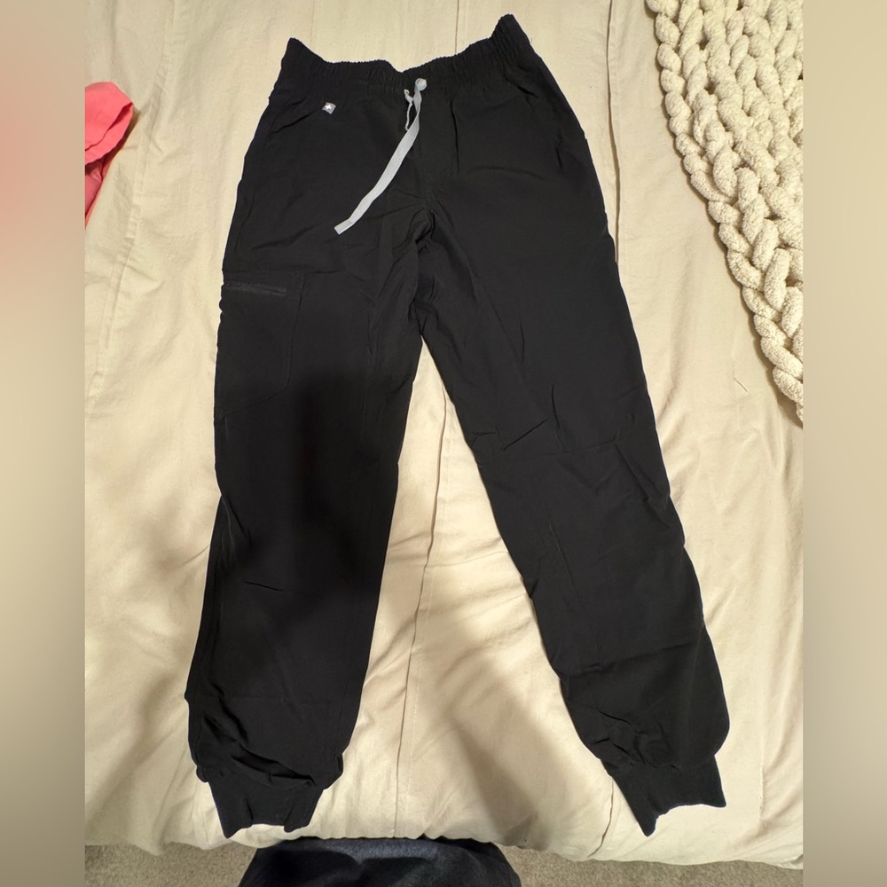 XSP FIGS jogger pants- black ; dry fit type material!
